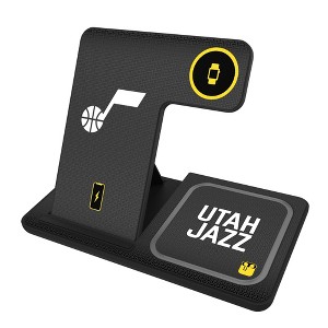Keyscaper NBA Western Conference Teams Linen 15-Watt 3 in 1 Charging Station - 1 of 4