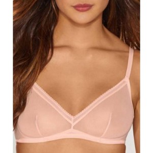 Women's COTTON MESH BRALETTE - On Gossamer - 1 of 3