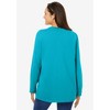 Woman Within Perfect Long-Sleeve Crewneck Tee - 3 of 4