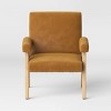 Woven Upholstered Arm Accent Chair - Threshold™ - 3 of 4