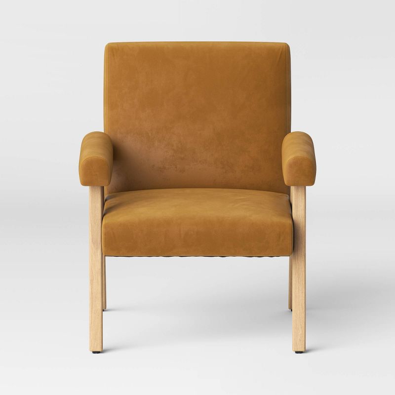 Woven Upholstered Arm Accent Chair - Threshold™, 3 of 6