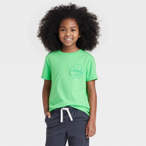 Boys' St. Patrick's Day Graphic T-Shirt - Cat & Jack™  - image 1 of 3