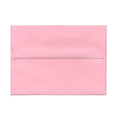 JAM Paper A6 Invitation Envelopes 4.75 x 6.5 Baby Pink 155625