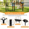 Indoor Dog Playpen, Heavy Duty Metal Animal Barrier Fence, Portable Outdoor Dog Kennel with Door - 4 of 4