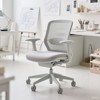 SEVOBAL Task and Office Chairs Moveable Foot Ring, Tall Chair for Standing Desks, 360 Degree Swivel and Height Adjustable, Gray, 25.2"*24"*48.4" - 2 of 4