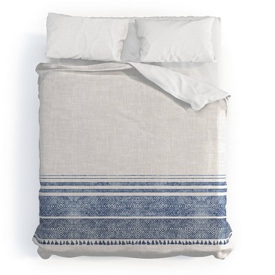 Holli Zollinger French Chambray Tassel 100% Cotton Duvet Set - Deny Designs