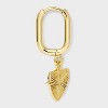 Bijoux Sport by Luv Aj MLS Gold Hoop Earrings - 3 of 3