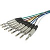 Monoprice 8-Channel 1/4 Inch TRS Male to XLR Male Snake 26AWG Cable C/d - 20 Feet With 8 Balanced Mono / Unbalanced Stereo Lines - 4 of 4