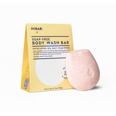 HiBAR Soap-Free Body Wash - Exfoliate - 3oz