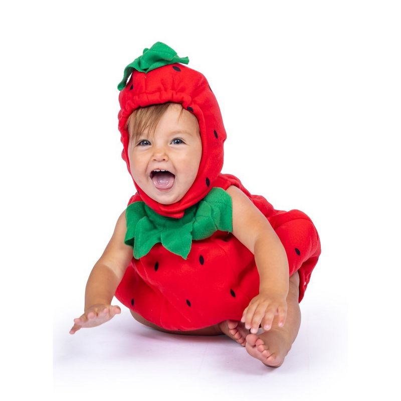 Dress Up America Baby Strawberry Costume, 2 of 3