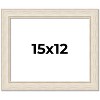 PosterPalooza | Weathered White Picture Frame - UV Acrylic, Backing Board, Hanging Hardware Included - 2 of 4