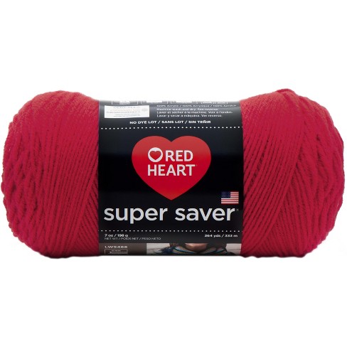 Red Heart Super Saver Jumbo Yarn-black : Target