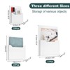 Unique Bargains Large Capacity Hanging Wall Magnetic Letter File Holder 6 Pcs - 2 of 4