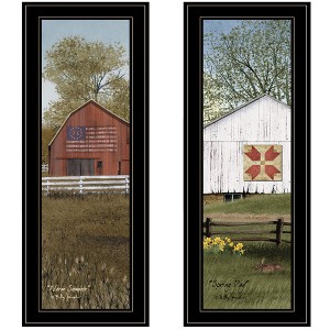 Country Barns Framed Wall Art, Modern Home Decor Framed Print for Living Room, Bedroom & Farmhouse Wall Decoration by Billy Jacobs - 1 of 4
