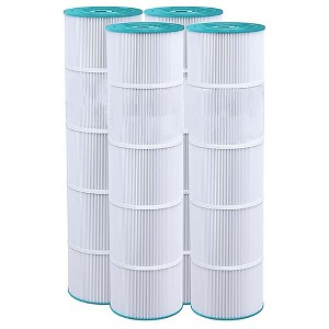 Hurricane 4 Pack HF7459-04 Advanced Pool Filter Cartridge Replacement for PJAN85, Unicel C-7459, Filbur FC-0800, Jandy Industries CCL-340,CV 340 - 1 of 4