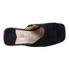 GC Shoes Estela Squared Toe Cork Slide Wedge Sandals - 4 of 4
