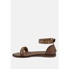 Rosemary Buckle Strap Flat Sandals - 3 of 4