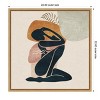 Amanti Art Lady by Emel Tunaboylu Framed Canvas Wall Art - 4 of 4