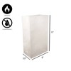 Lumabase 12ct Flame Resistant Paper Luminaria Bags White - 2 of 2