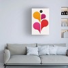 Canvas Wall Art - Kubistika  'Abstract Dancer' Wall Art for Living Room, Bedroom, or Office Décor by Trademark Fine Art - 3 of 4