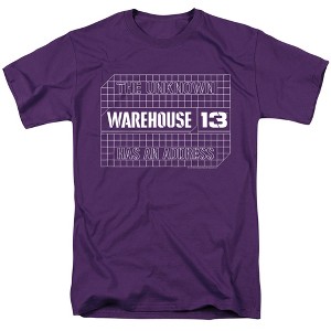 Warehouse 13 Blueprint Logo Adult T-Shirt - 1 of 4