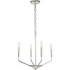 Elegant Lighting Enzo 4 light Chrome pendant - 3 of 4