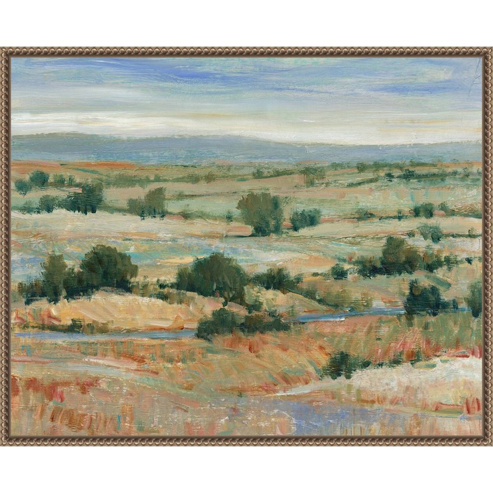 Amanti Art 28x23 Back Country I by Tim Otoole Framed Canvas Wall Art Print