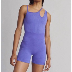 Women's Rib Biker Short - NAGNATA - 1 of 4