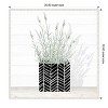 Amanti Art Lavender Blossom In Modern Pot I by Janice Gaynor Canvas Wall Art Print Framed 30 x 30-in. - 4 of 4