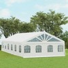 Resenkos Canopy, Outdoor Canopy Tent,Heavy Duty Party Tent, 19.5' x 39' Large Sun Shade Canopy Tent, White - 4 of 4
