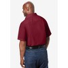 KingSize Men's Big & Tall Tall Wrinkle-Free Short-Sleeve Dress Shirt - 2 of 4