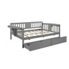 Full Size Daybed with Two Drawers and Wood Slat Support - 4 of 4