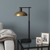 Hudson and Canal 25" Metal Table Lamp with Metal Shade - 2 of 4