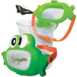 Nature Bound Critter Box | Frog Lid Insect Catcher with Magnified Windows Kids 3+ - 1 of 4