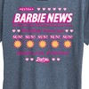 Women's - Barbie - Barbie Land New Weather Forecast Short Sleeve Graphic T-Shirt - 2 of 4