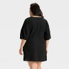 Women's Puff Short Sleeve Corset Mini A-Line Dress - A New Day™ - 2 of 3