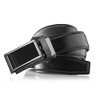 Roxoni Men's Genuine Leather Ratchet Dress Belt with Automatic Double Gloss Buckle, Enclosed in an Elegant Gift Box - 3 of 4