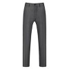 Cloudstyle Mens Stylish 3-Piece One Button Dress Suit Classic Fit Formal Jacket & Vest & Pants - 4 of 4