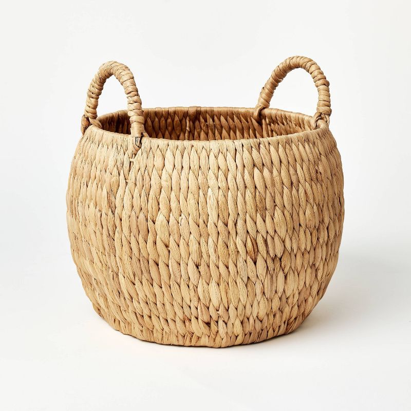 Round Vertical Weave Basket with Handles - Threshold&#8482; designed with Studio McGee, 1 of 5