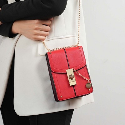 Сумки MKF Collection Vertical Mini Crossbody Bag Structured Phone Purse, Iona | MKF Collection by Mia K - Black — фото 4