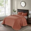 Sapphtopaz Bedding Comforter Set Classic Solid Color with Patterned Quilting Quilt Set - 2 of 4