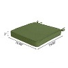 Christopher Knight Home Noah Outdoor 19" x 19" Dining Chair Cushion - 3 of 4