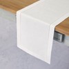 Solino Home Cotton and Linen Hemstitch Table Runner - 2 of 4