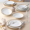 Noritake Charlotta Gold 12-Piece Dinnerware Set, Service for 4 - 2 of 4