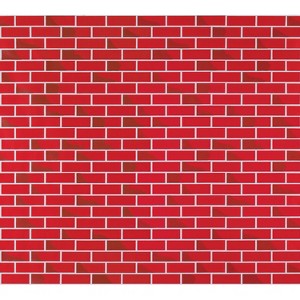 Corobuff® Corrugated Paper, Tu-Tone™ Brick, 48" x 12-1/2', 1 Roll - 1 of 3