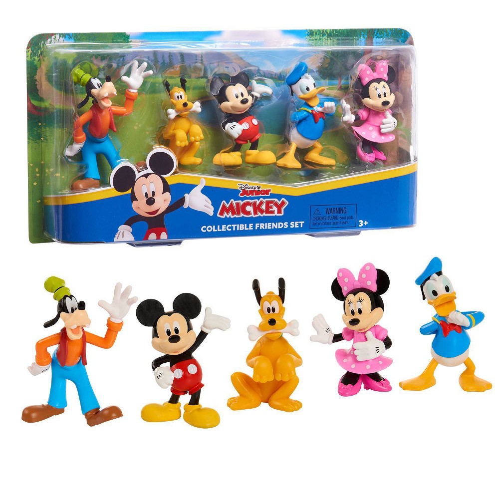 Photos - Action Figures / Transformers Disney Mickey Mouse Collectible Friends Set 5pc