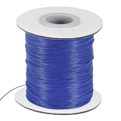 Unique Bargains Waxed Polyester Cord Waxed Polyester Durable Multipurpose Beading Cord 1 Pc
