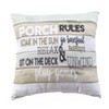 The Lakeside Collection Indoor/Outdoor Rules Collection - Porch - 2 of 4