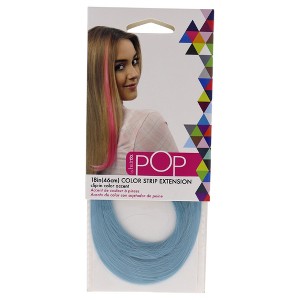 Pop Color Strip Extension - Blue Frosting by Hairdo for Women - 18 Inch Hair Extension - 1 of 2