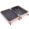 Expandable Hardshell Luggage Set with TSA Lock and Spinner Wheels for Travel, 3-Piece Suitcase Set 20/24/28 - Cuddlewood - 2 of 4